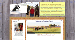 Desktop Screenshot of freedomfarmmn.org
